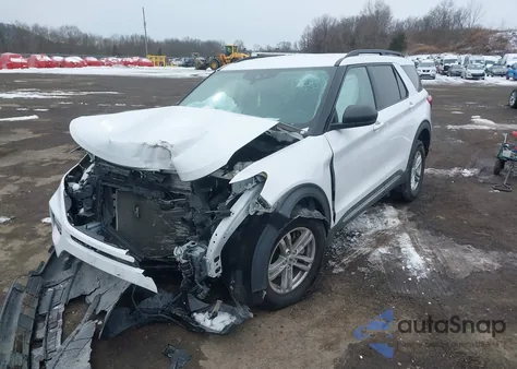 2023 Ford Explorer Xlt из США, поврежденный, VIN 1FMSK8DH7PGA87300